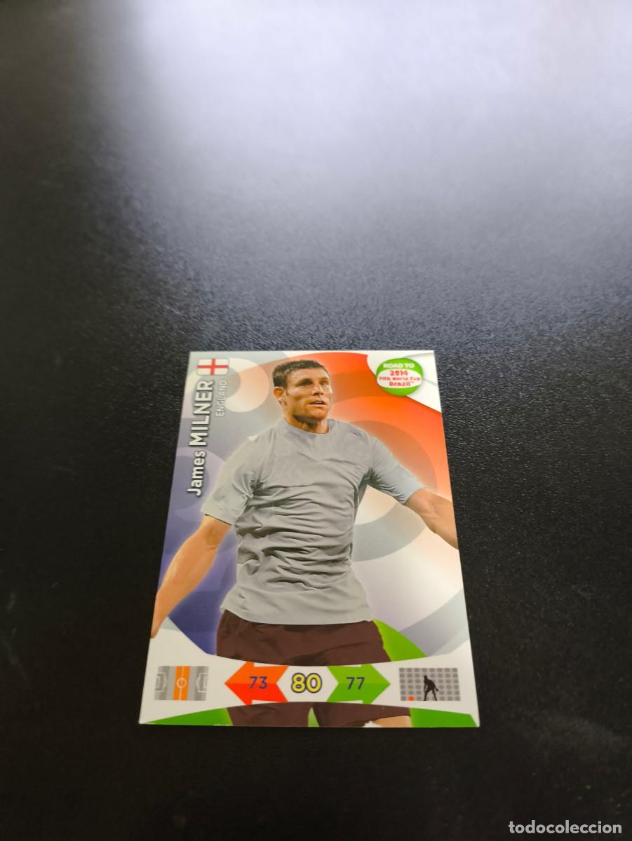 Cromos de F&uacute;tbol: James Milner INGLATERRA PANINI ADRENALYN ROAD TO WORLD CUP MUNDIAL BRASIL 2014