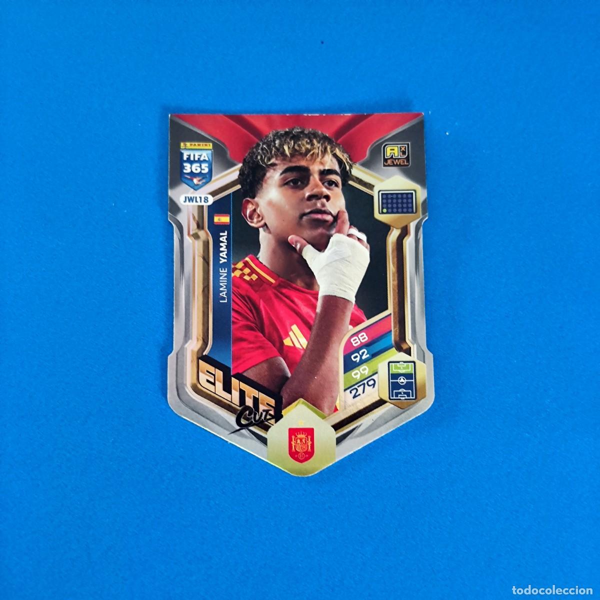 Cromos de F&uacute;tbol: Adrenalyn 2025 2026 / 25 26 FIFA 365 2026 Lamine Yamal Espa&ntilde;a JWL18 &Eacute;lite Cut
