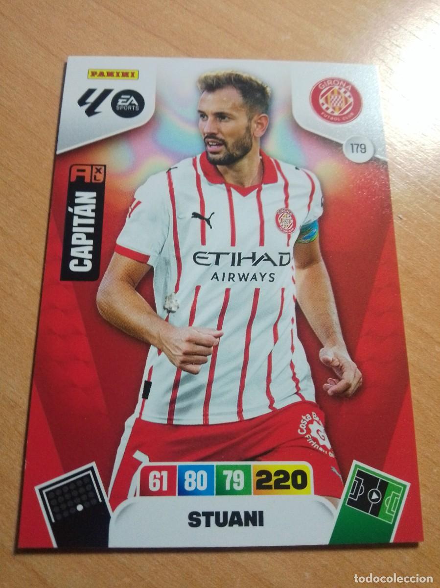 Cromos de F&uacute;tbol: 179 STUANI DEL GIRONA 25 26 ADRENALYN XL 2025 2026