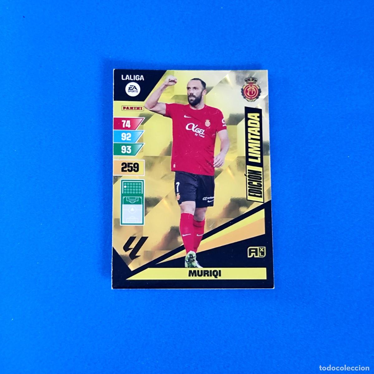 Cromos de F&uacute;tbol: Adrenalyn 2023 2024 / 23 24 Muriqi Edici&oacute;n Limitada Mallorca