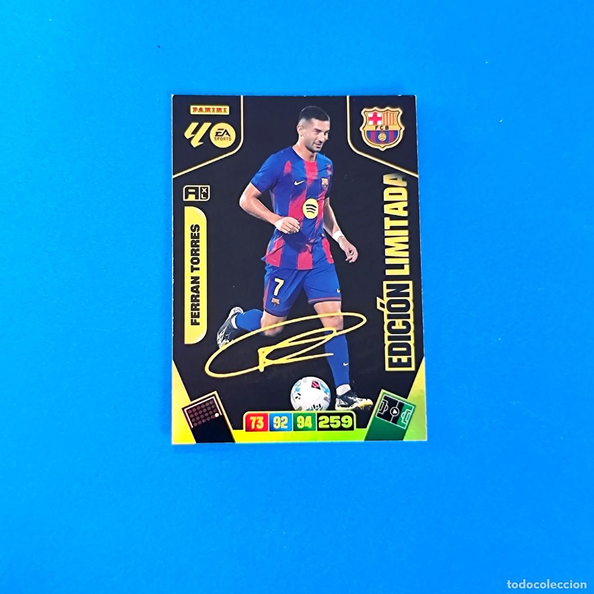 Football Stickers: Adrenalyn 2025 2026 / 25 26 Edici&oacute;n Limitada firmada Ferr&aacute;n Torres Barcelona