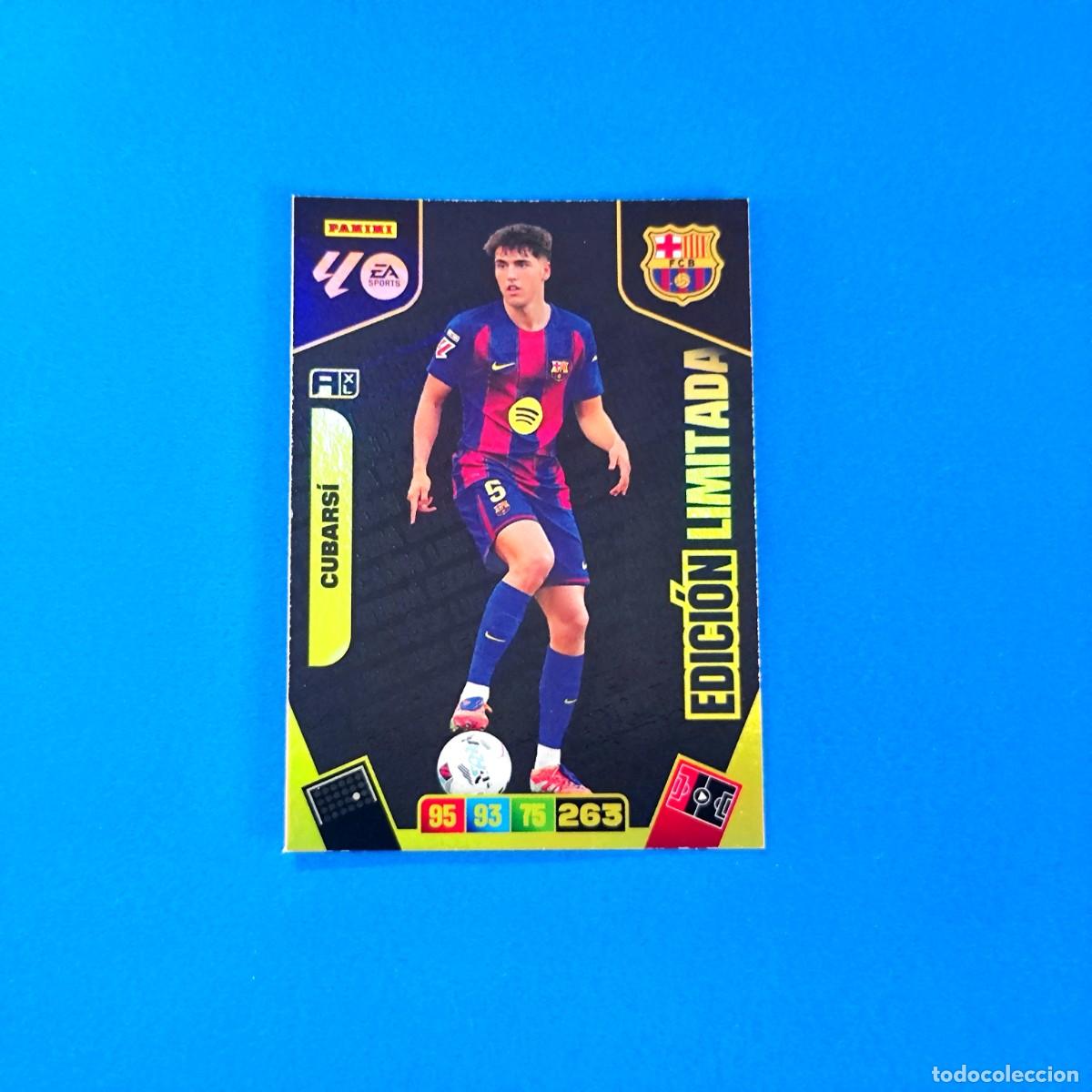 Cromos de F&uacute;tbol: Adrenalyn 2025 2026 / 25 26 Edici&oacute;n Limitada Cubars&iacute; Barcelona