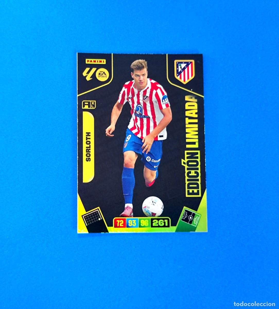 Cromos de F&uacute;tbol: Adrenalyn 2025 2026 / 25 26 Edici&oacute;n Limitada Sorloth Atl&eacute;tico de Madrid