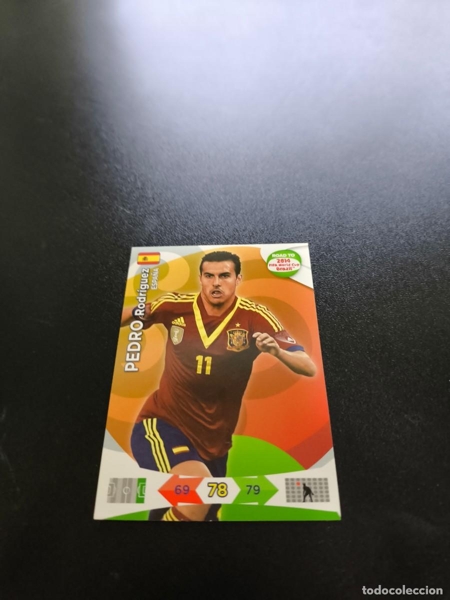 Cromos de F&uacute;tbol: Pedro Rodr&iacute;guez BARCELONA ESPA&Ntilde;A PANINI ADRENALYN ROAD TO WORLD CUP MUNDIAL BRASIL 2014 NO LIGA ESTE