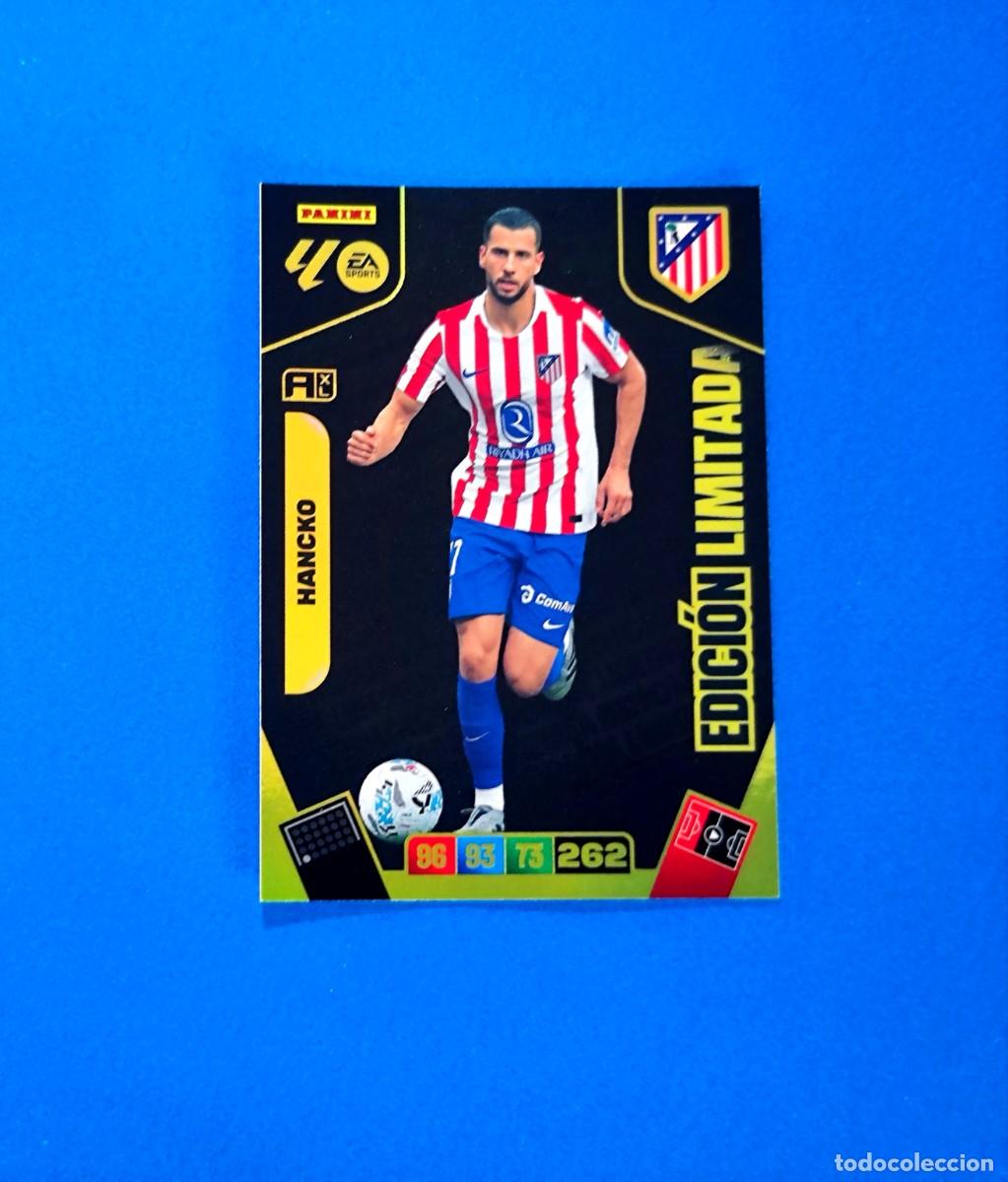 Cromos de F&uacute;tbol: Adrenalyn 2025 2026 / 25 26 Edici&oacute;n Limitada Hancko Atl&eacute;tico de Madrid