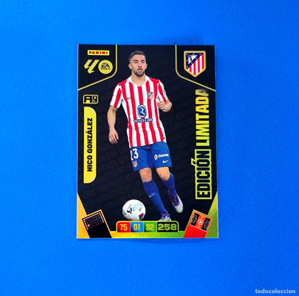 Fu&szlig;ball-Sticker: Adrenalyn 2025 2026 / 25 26 Edici&oacute;n Limitada Nico Gonz&aacute;lez Atl&eacute;tico de Madrid