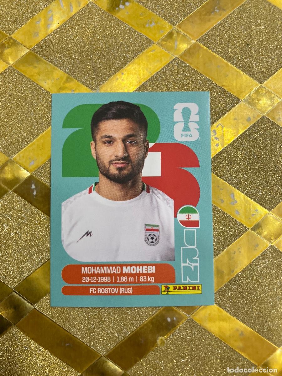 Cromos de F&uacute;tbol: CROMO DE F&Uacute;TBOL NUMERO IRN 16 MOHEBI DE IRAN MUNDIAL 2026 MEXICO-EEUU-CANADA PANINI !