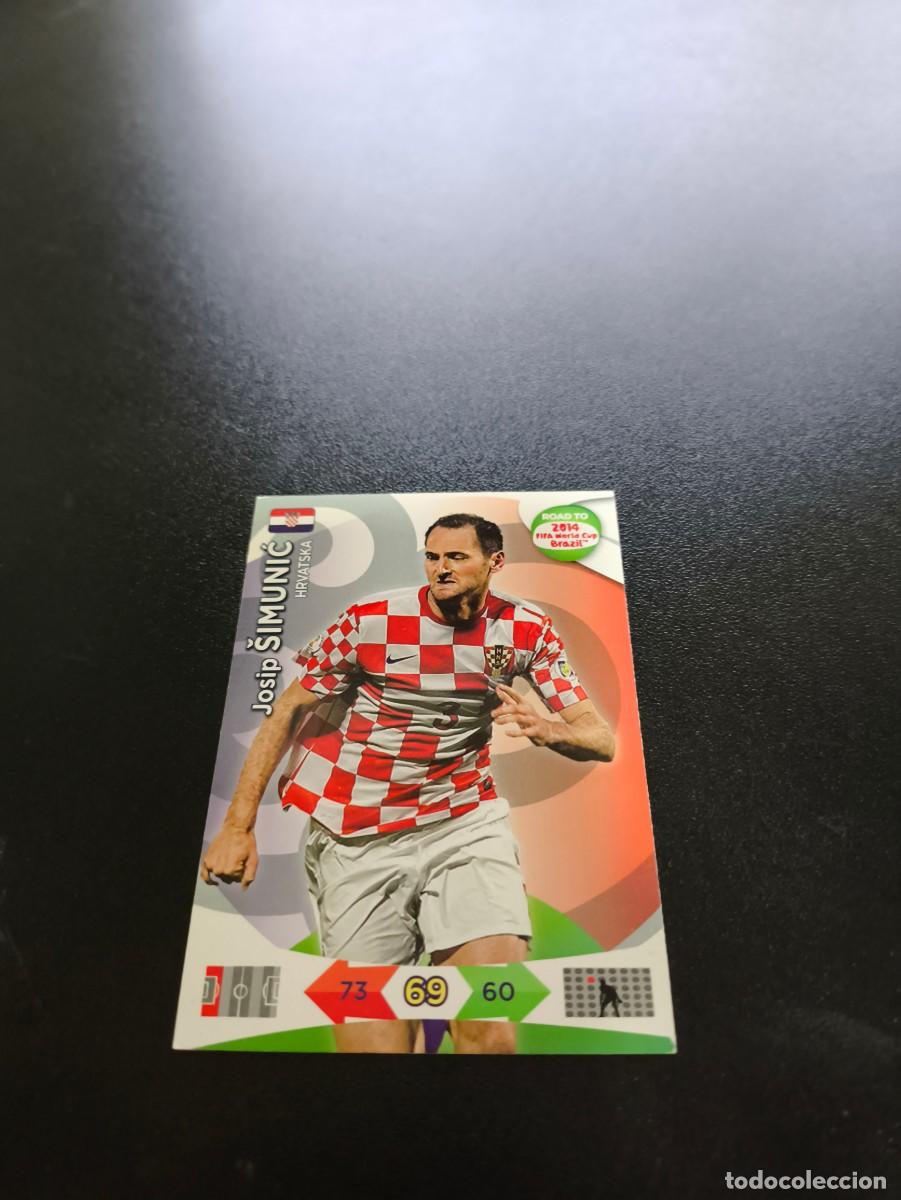 Cromos de F&uacute;tbol: Josip &Scaron;imunić CROACIA CROATIA PANINI ADRENALYN ROAD TO WORLD CUP MUNDIAL BRASIL 2014 N LIGA ESTE