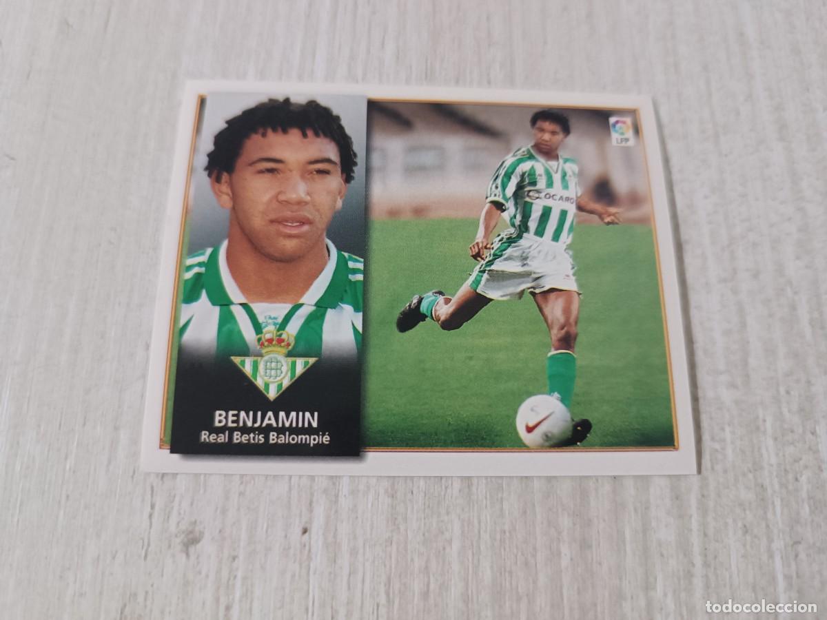 Football Stickers: BENJAM&Iacute;N FICHAJE 3 NUNCA PEGADO LIGA ESTE 98 99 1998 1999