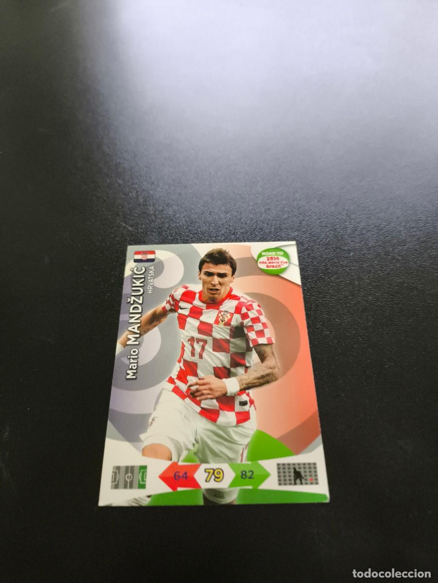 Cromos de Futebol: Mario Mandžukić CROATIA CROACIA PANINI ADRENALYN ROAD TO WORLD CUP MUNDIAL BRASIL 2014 N LIGA ESTE