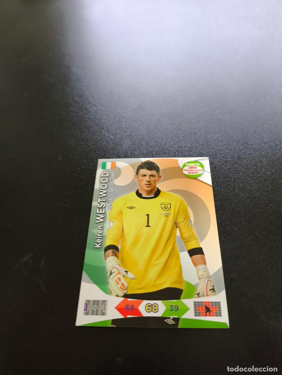 Cromos de Futebol: Keiren Westwood IRLANDA IRELAND PANINI ADRENALYN ROAD TO WORLD CUP MUNDIAL BRASIL 2014 N LIGA ESTE