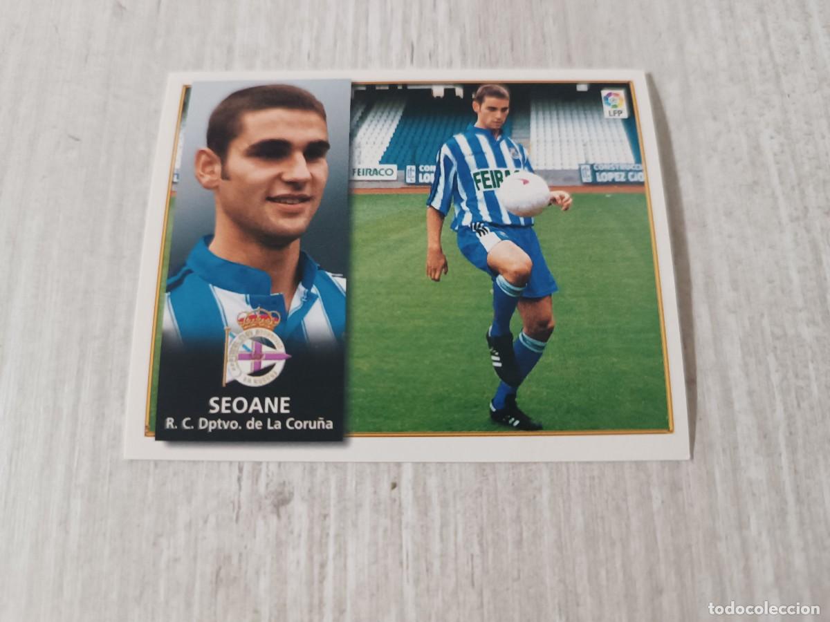 Figurine di Calcio: SEOANE FICHAJE 8 NUNCA PEGADO LIGA ESTE 98 99 1998 1999