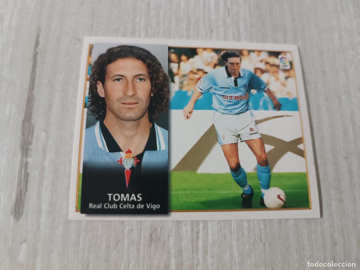 Cromos de f&uacute;tbol: TOM&Aacute;S FICHAJE 10 NUNCA PEGADO LIGA ESTE 98 99 1998 1999