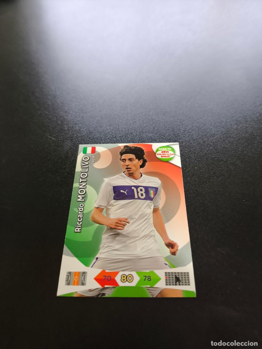 Figurine di Calcio: Riccardo Montolivo ITALIA ITALY PANINI ADRENALYN ROAD TO WORLD CUP MUNDIAL BRASIL 2014 N LIGA ESTE