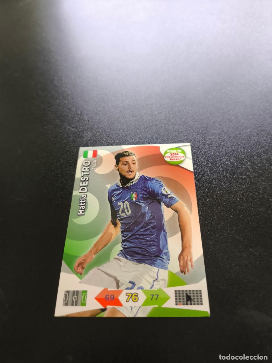 Cromos de Futebol: Mattia Destro ITALIA ITALY PANINI ADRENALYN ROAD TO WORLD CUP MUNDIAL BRASIL 2014 N LIGA ESTE