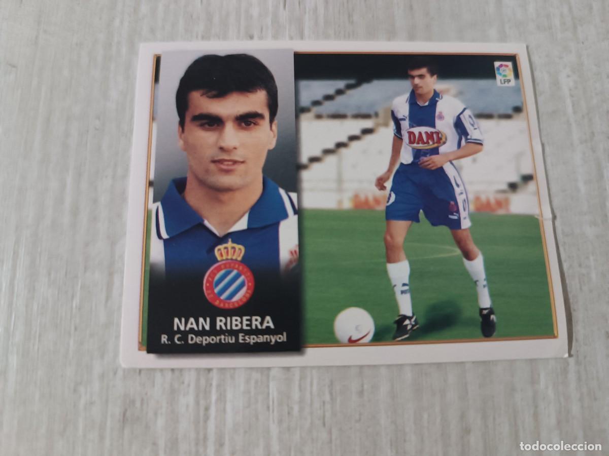 Cromos de F&uacute;tbol: NAN RIBERA FICHAJE 12 VERSI&Oacute;N NUNCA PEGADO LIGA ESTE 98 99 1998 1999