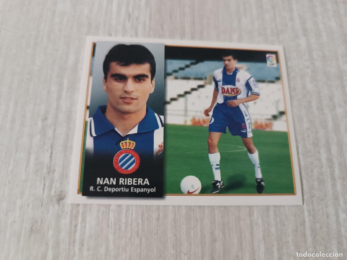 Cromos de F&uacute;tbol: NAN RIBERA FICHAJE 12 VERSI&Oacute;N NUNCA PEGADO LIGA ESTE 98 99 1998 1999