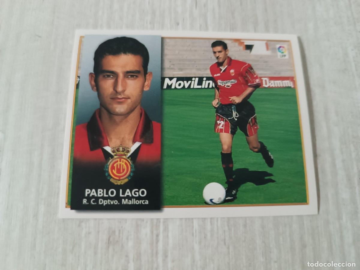 Cromos de F&uacute;tbol: PABLO LAGO FICHAJE 14 NUNCA PEGADO LIGA ESTE 98 99 1998 1999