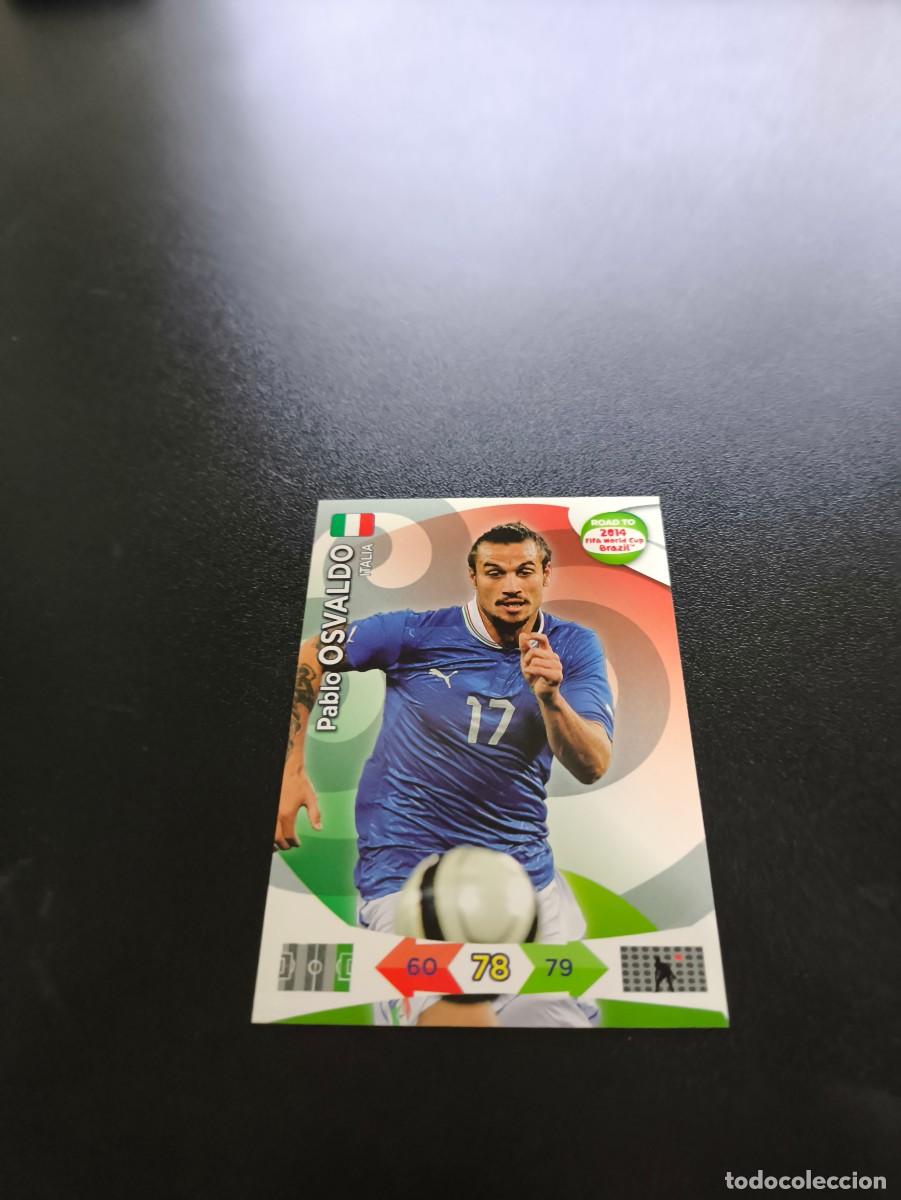 Cromos de F&uacute;tbol: Pablo Osvaldo ITALIA ITALY PANINI ADRENALYN ROAD TO WORLD CUP MUNDIAL BRASIL 2014 N LIGA ESTE