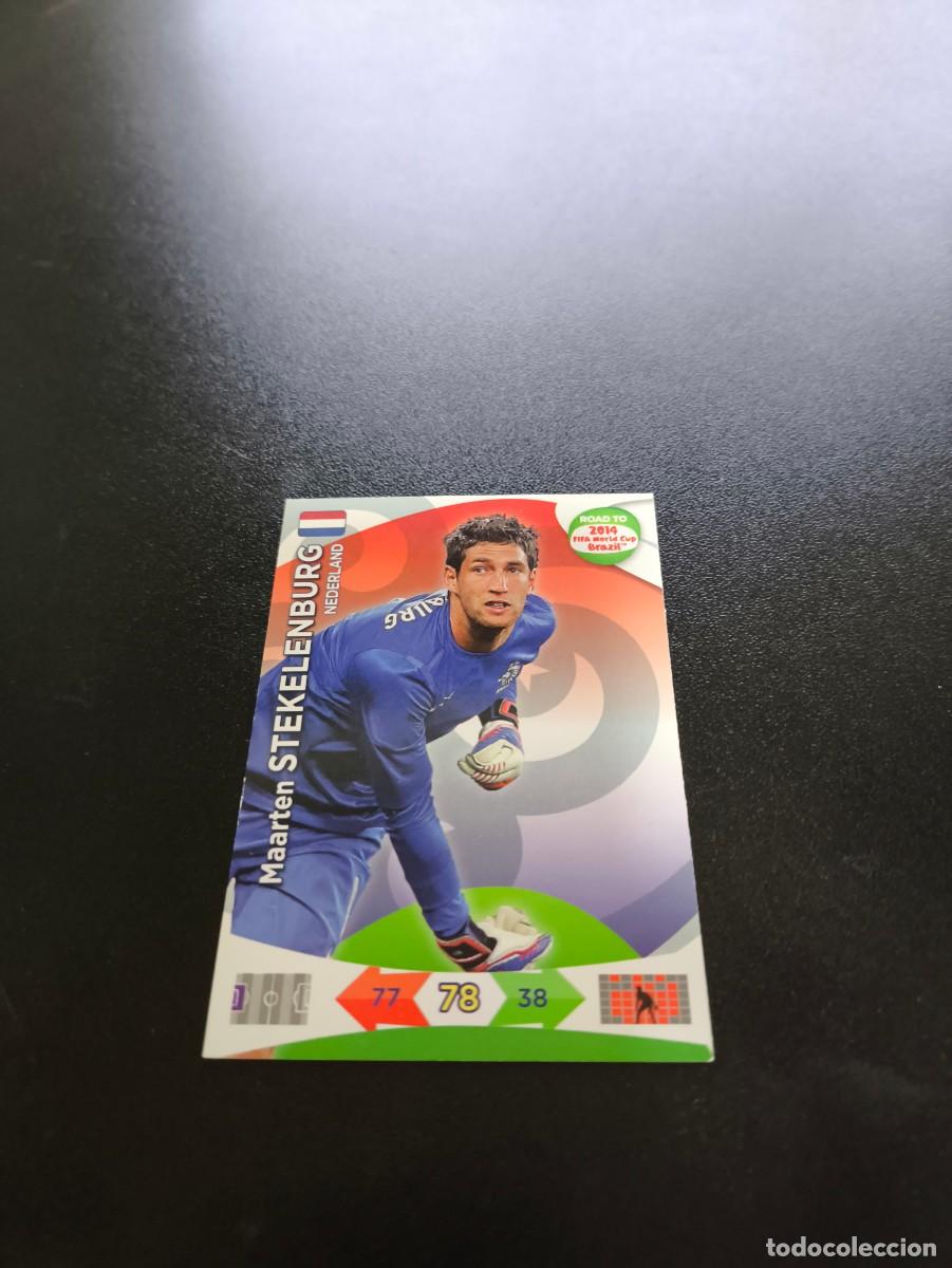 Cromos de F&uacute;tbol: Maarten Stekelenburg HOLANDA PANINI ADRENALYN ROAD TO WORLD CUP MUNDIAL BRASIL 2014 N LIGA ESTE