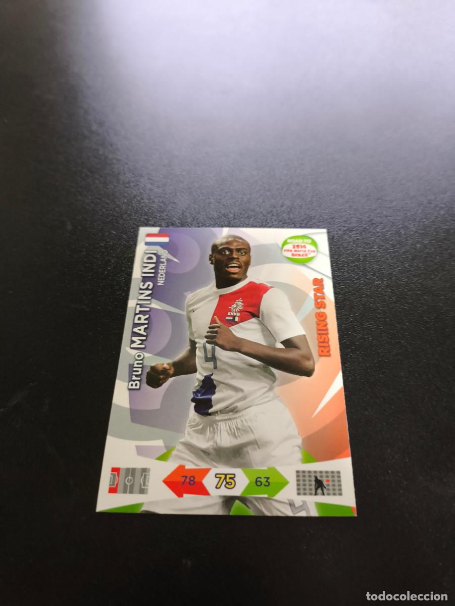 Cromos de F&uacute;tbol: Martins Indi RISING STAR HOLANDA PANINI ADRENALYN ROAD TO WORLD CUP MUNDIAL BRASIL 2014 N LIGA ESTE