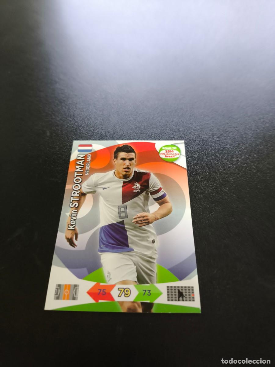 Cromos de F&uacute;tbol: Kevin Strootman HOLANDA PANINI ADRENALYN ROAD TO WORLD CUP MUNDIAL BRASIL 2014 N LIGA ESTE