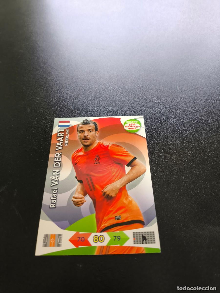 Cromos de F&uacute;tbol: Rafael van der Vaart HOLANDA PANINI ADRENALYN ROAD TO WORLD CUP MUNDIAL BRASIL 2014 N LIGA ESTE