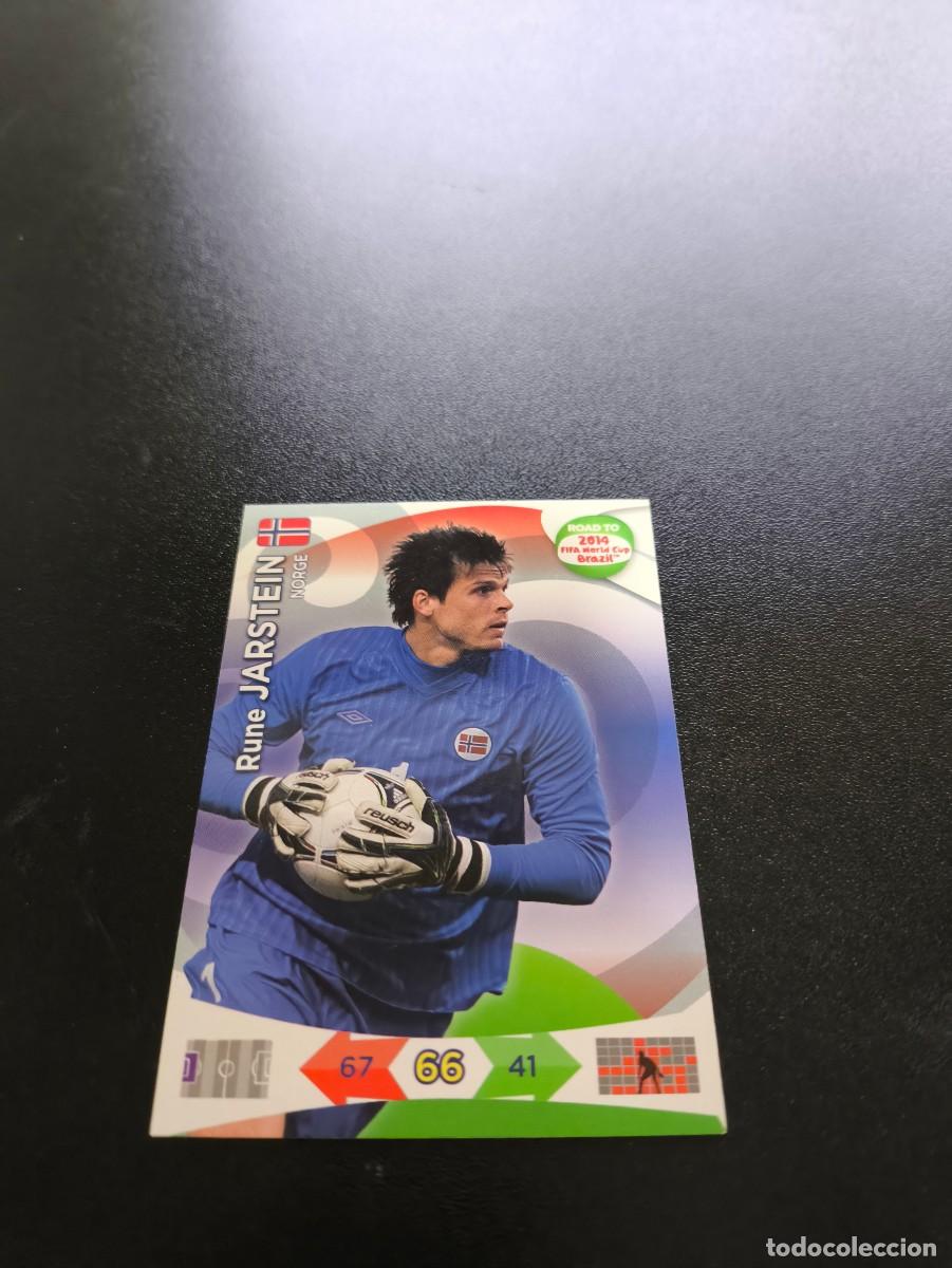 Cromos de F&uacute;tbol: Rune Jarstein NORUEGA NORWAY PANINI ADRENALYN ROAD TO WORLD CUP MUNDIAL BRASIL 2014 N LIGA ESTE