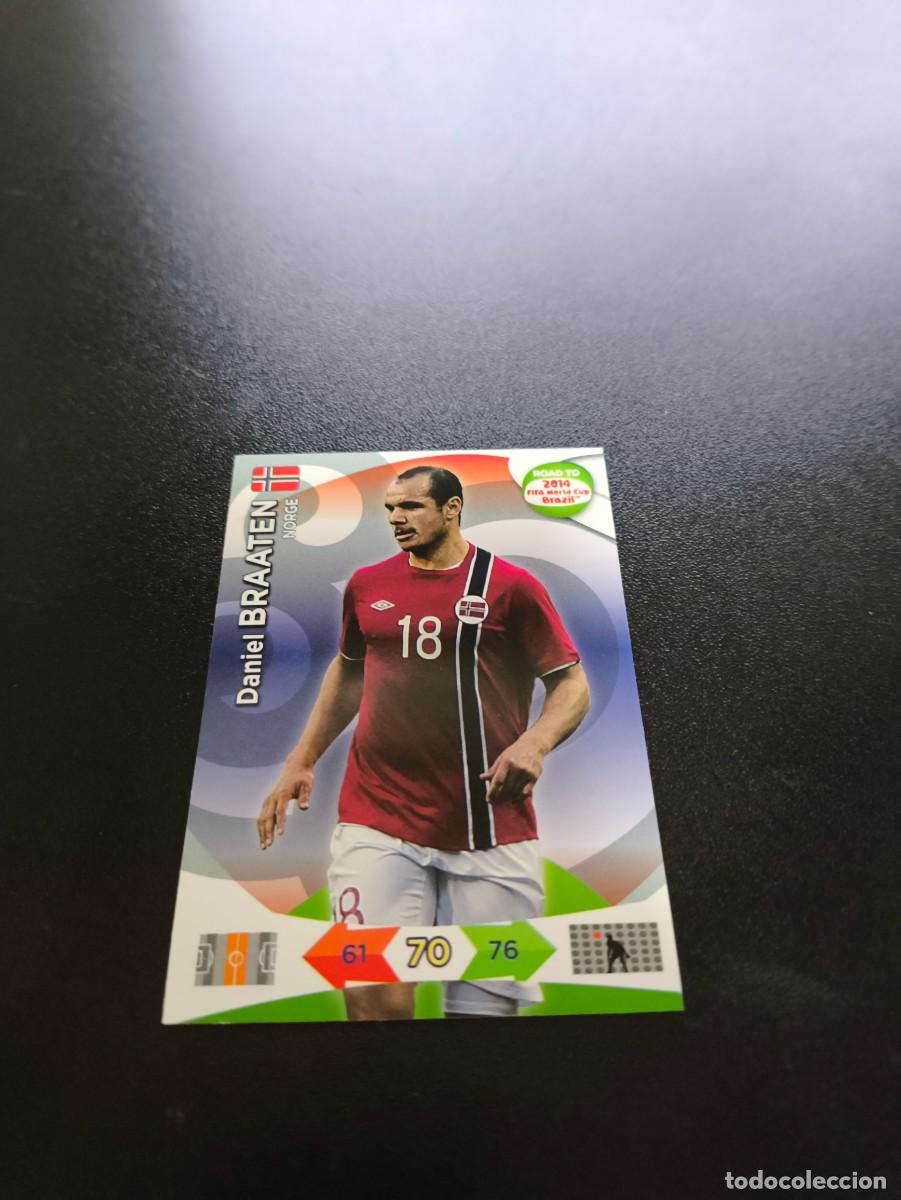 Cromos de F&uacute;tbol: Daniel Braaten NORUEGA NORWAY PANINI ADRENALYN ROAD TO WORLD CUP MUNDIAL BRASIL 2014 N LIGA ESTE