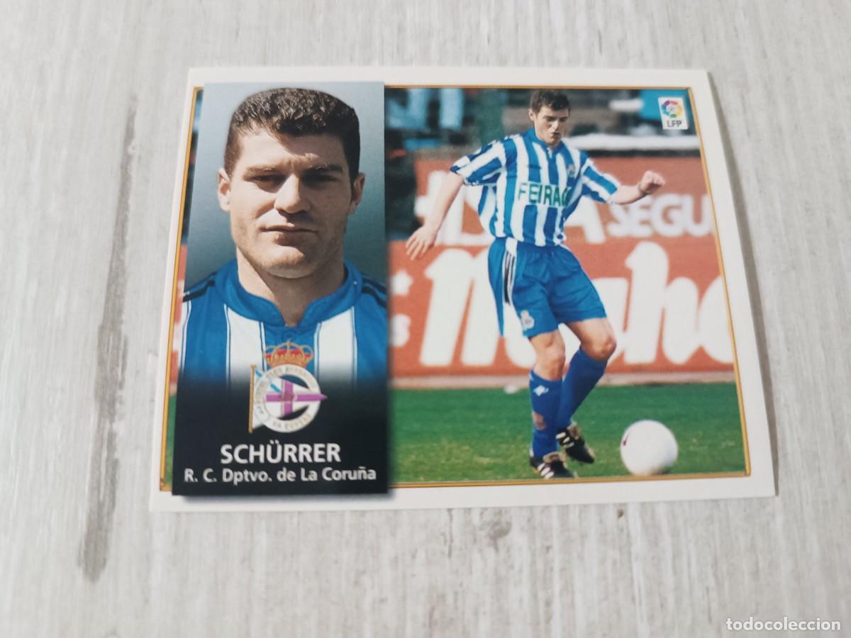 Cromos de F&uacute;tbol: SCHURRER FICHAJE 19 NUNCA PEGADO LIGA ESTE 98 99 1998 1999