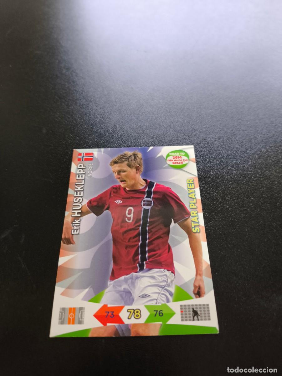 Cromos de F&uacute;tbol: Erik Huseklepp NORUEGA NORWAY PANINI ADRENALYN ROAD TO WORLD CUP MUNDIAL BRASIL 2014 N LIGA ESTE