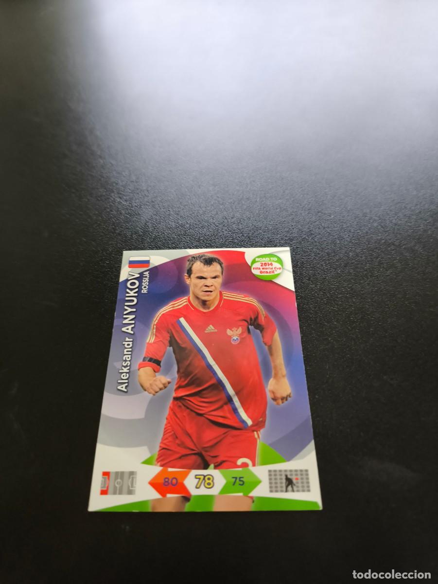 Cromos de F&uacute;tbol: Aleksandr Anyukov RUSIA RUSSIA PANINI ADRENALYN ROAD TO WORLD CUP MUNDIAL BRASIL 2014 N LIGA ESTE