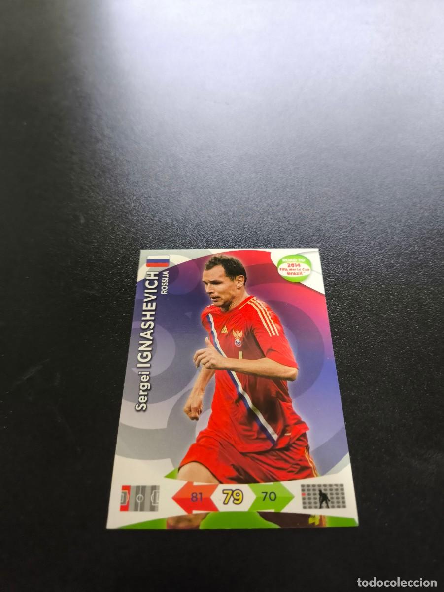Cromos de F&uacute;tbol: Sergei Ignashevich RUSIA RUSSIA PANINI ADRENALYN ROAD TO WORLD CUP MUNDIAL BRASIL 2014 N LIGA ESTE