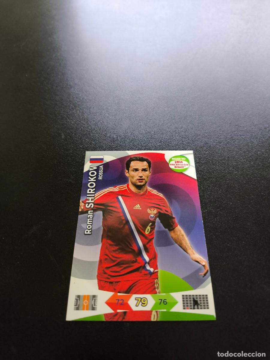 Cromos de F&uacute;tbol: Roman Shirokov RUSIA RUSSIA PANINI ADRENALYN ROAD TO WORLD CUP MUNDIAL BRASIL 2014 N LIGA ESTE