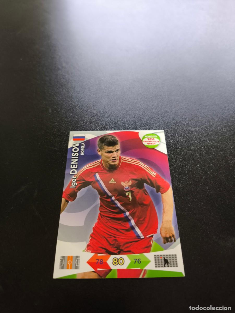 Cromos de F&uacute;tbol: Igor Denisov RUSIA RUSSIA PANINI ADRENALYN ROAD TO WORLD CUP MUNDIAL BRASIL 2014 N LIGA ESTE