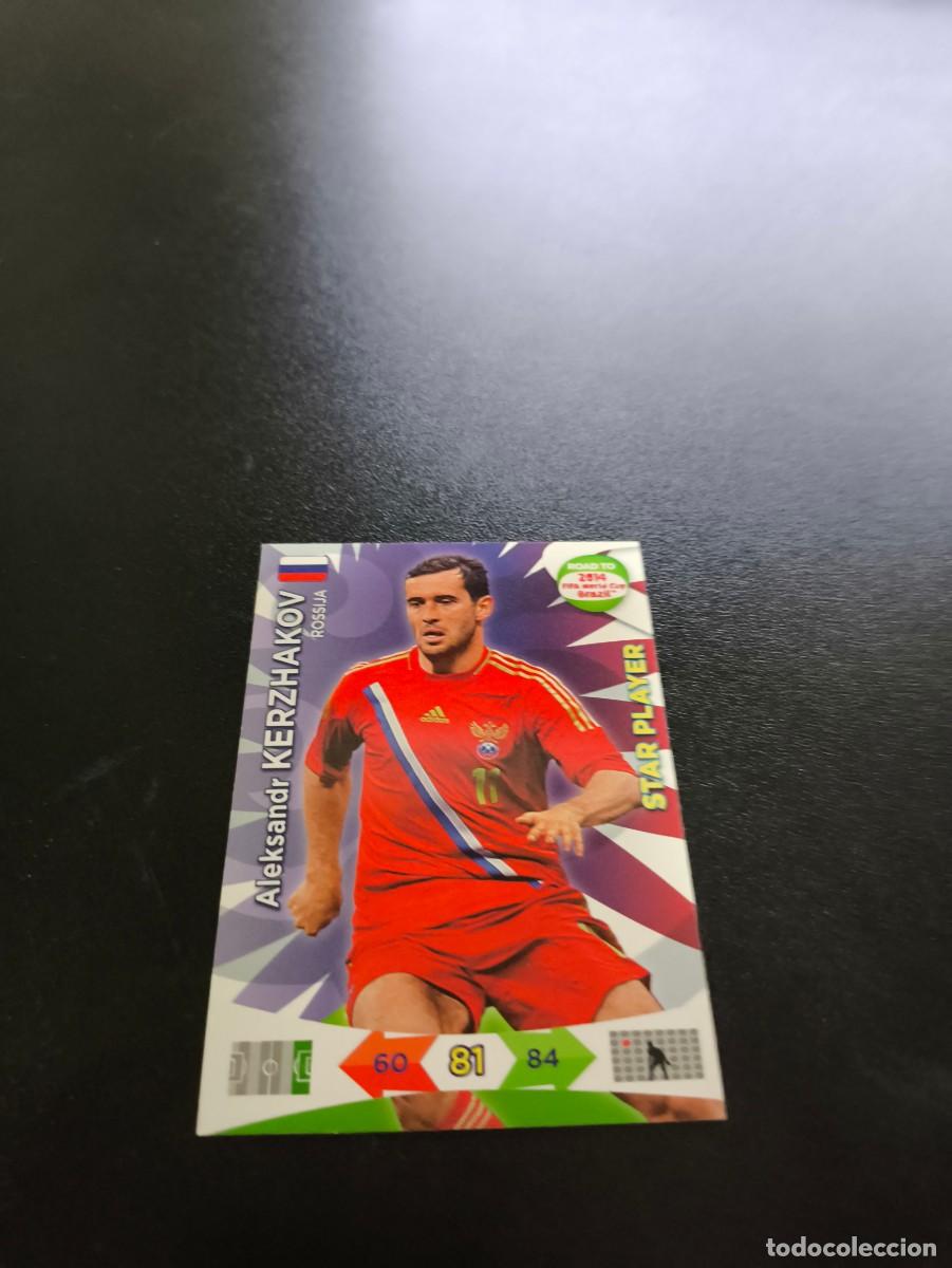 Cromos de F&uacute;tbol: Aleksandr Kerzhakov RUSIA RUSSIA PANINI ADRENALYN ROAD TO WORLD CUP MUNDIAL BRASIL 2014 N LIGA ESTE