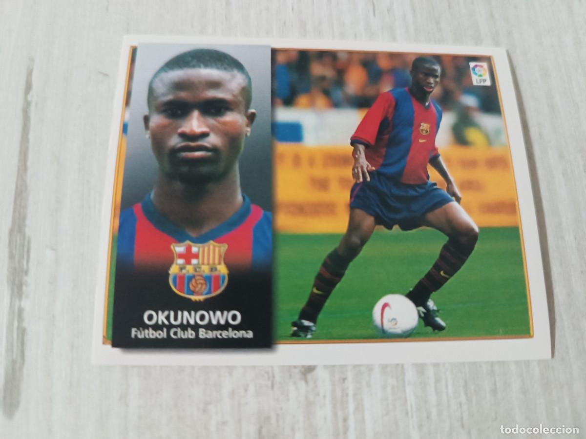 Cromos de F&uacute;tbol: OKUNOWO FICHAJE 28 NUNCA PEGADO LIGA ESTE 98 99 1998 1999