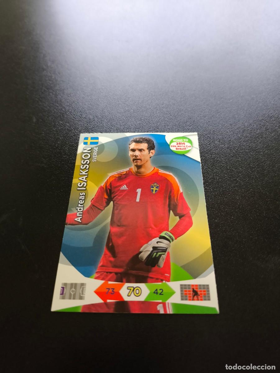 Cromos de F&uacute;tbol: Andreas Isaksson SUECIA SWEDEN PANINI ADRENALYN ROAD TO WORLD CUP MUNDIAL BRASIL 2014 N LIGA ESTE