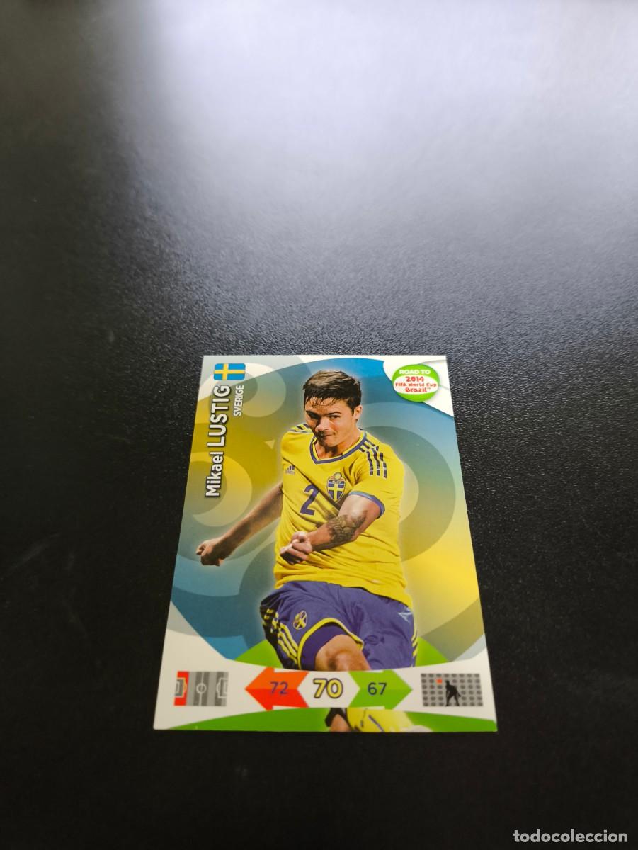 Cromos de F&uacute;tbol: Mikael Lustig SUECIA SWEDEN PANINI ADRENALYN ROAD TO WORLD CUP MUNDIAL BRASIL 2014 N LIGA ESTE