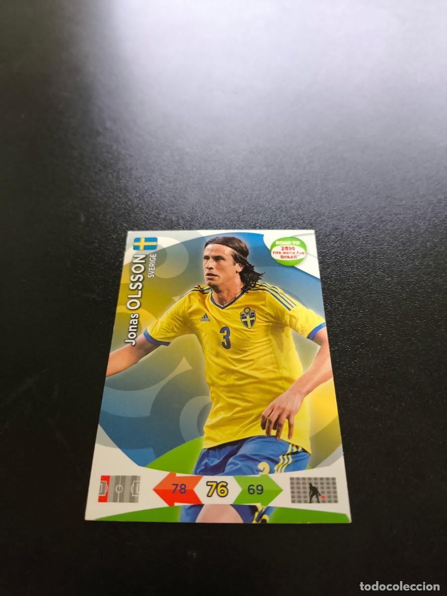 Cromos de F&uacute;tbol: Jonas Olsson SUECIA SWEDEN PANINI ADRENALYN ROAD TO WORLD CUP MUNDIAL BRASIL 2014 N LIGA ESTE