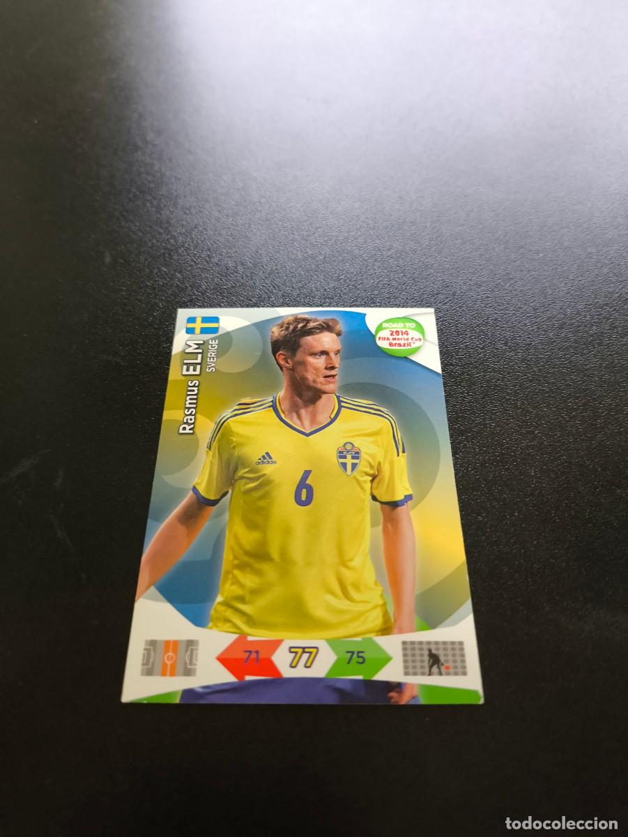 Figurine di Calcio: Rasmus Elm SUECIA SWEDEN PANINI ADRENALYN ROAD TO WORLD CUP MUNDIAL BRASIL 2014 N LIGA ESTE