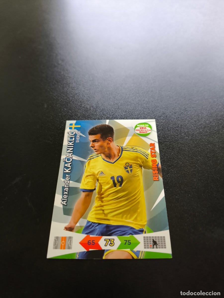 Figurine di Calcio: Alexander Kačaniklić SUECIA SWEDE PANINI ADRENALYN ROAD TO WORLD CUP MUNDIAL BRASIL 2014 N LIGA ESTE