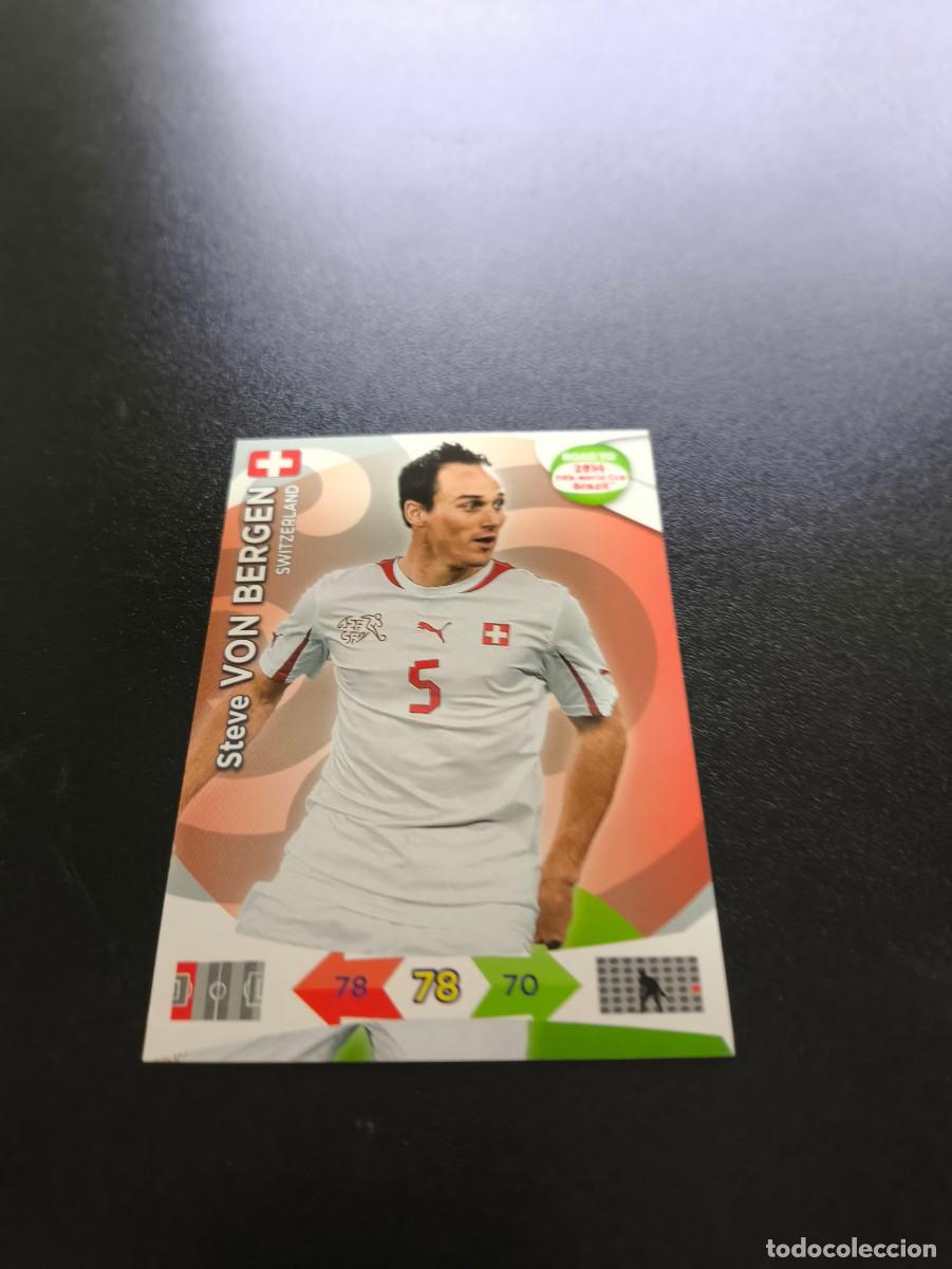Figurine di Calcio: Steve von Bergen SUIZA PANINI ADRENALYN ROAD TO WORLD CUP MUNDIAL BRASIL 2014 N LIGA ESTE