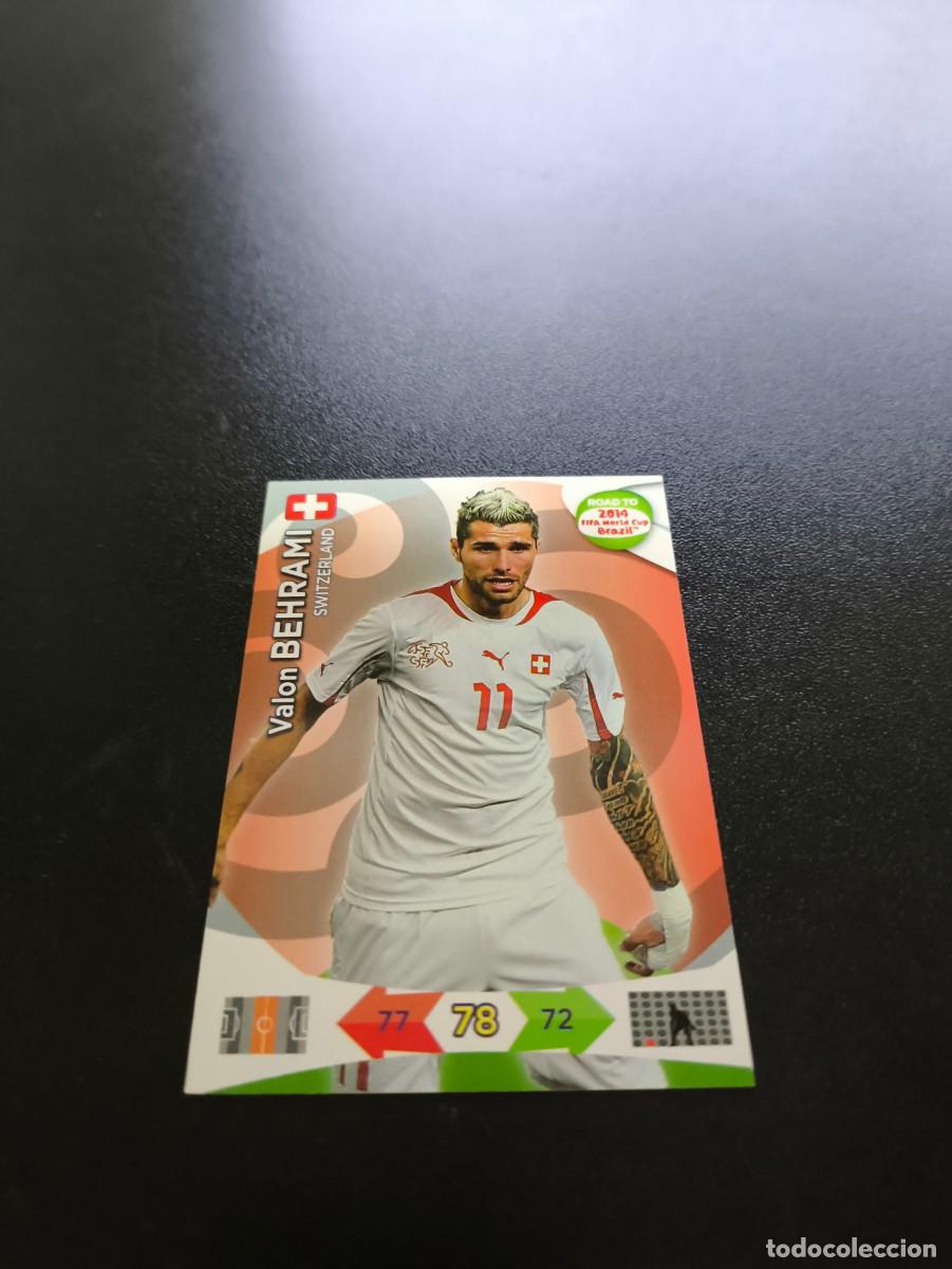 Figurine di Calcio: Valon Behrami SUIZA PANINI ADRENALYN ROAD TO WORLD CUP MUNDIAL BRASIL 2014 N LIGA ESTE