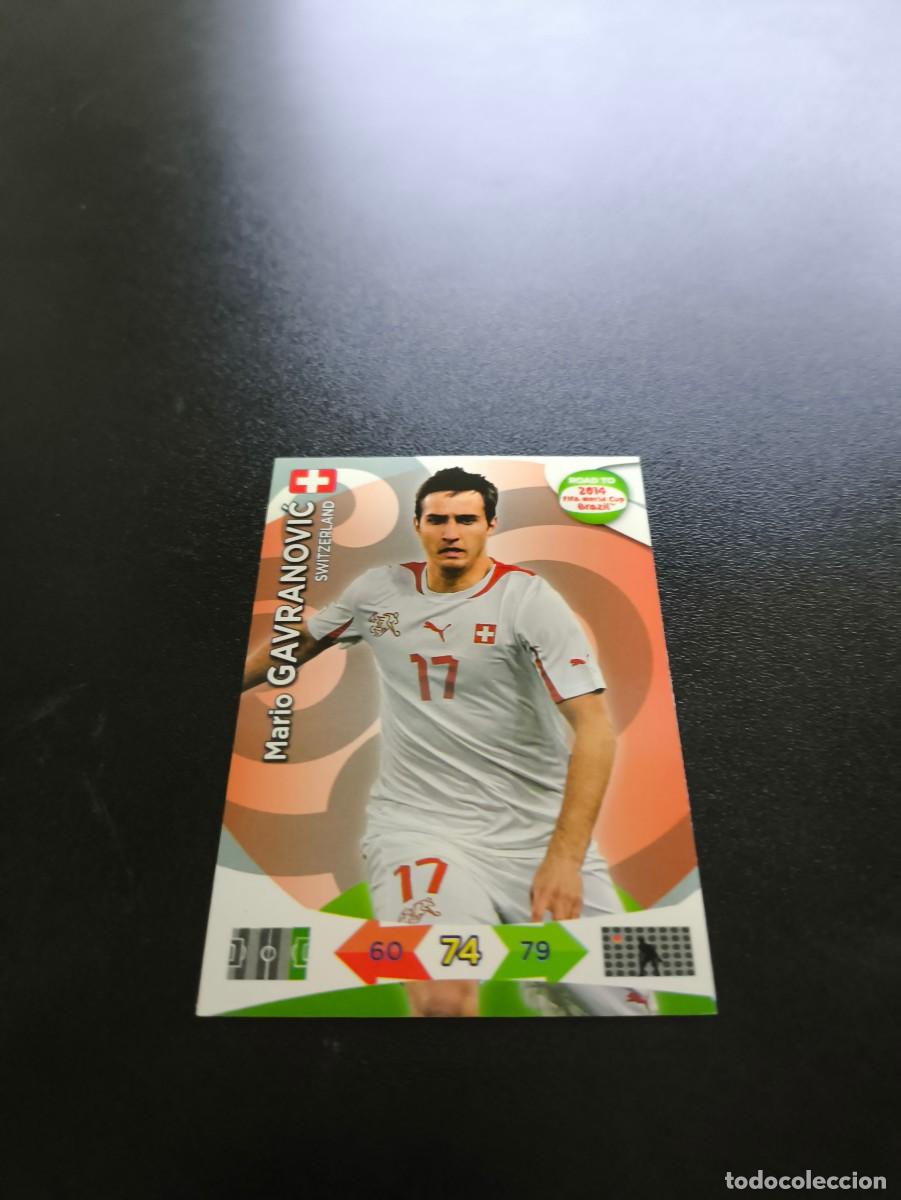 Cromos de F&uacute;tbol: Mario Gavranović SUIZA PANINI ADRENALYN ROAD TO WORLD CUP MUNDIAL BRASIL 2014 N LIGA ESTE