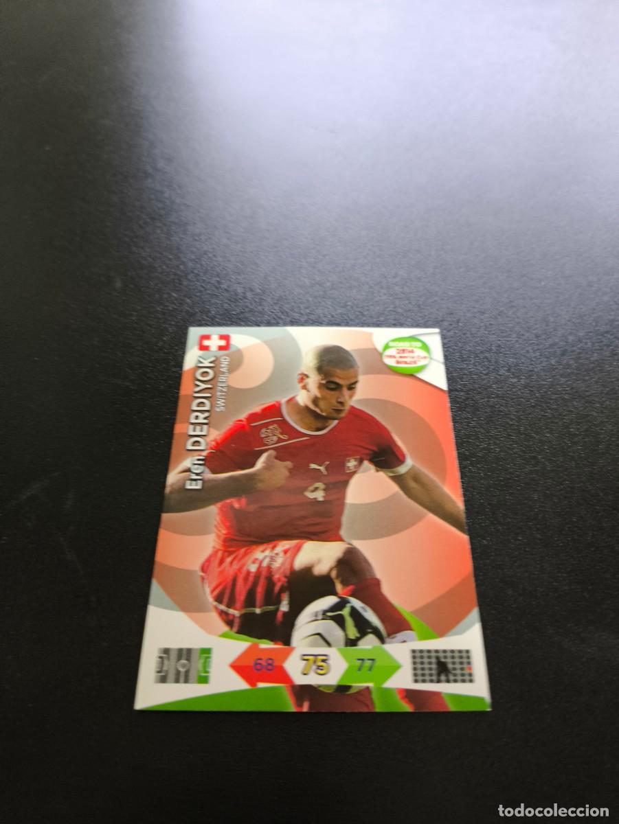 Cromos de F&uacute;tbol: Eren Derdiyok SUIZA PANINI ADRENALYN ROAD TO WORLD CUP MUNDIAL BRASIL 2014 N LIGA ESTE