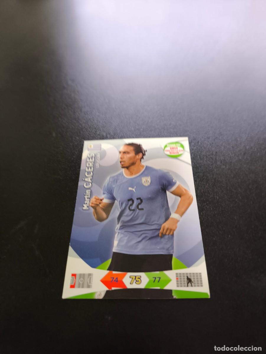 Cromos de F&uacute;tbol: Mart&iacute;n C&aacute;ceres URUGUAY PANINI ADRENALYN ROAD TO WORLD CUP MUNDIAL BRASIL 2014 N LIGA ESTE