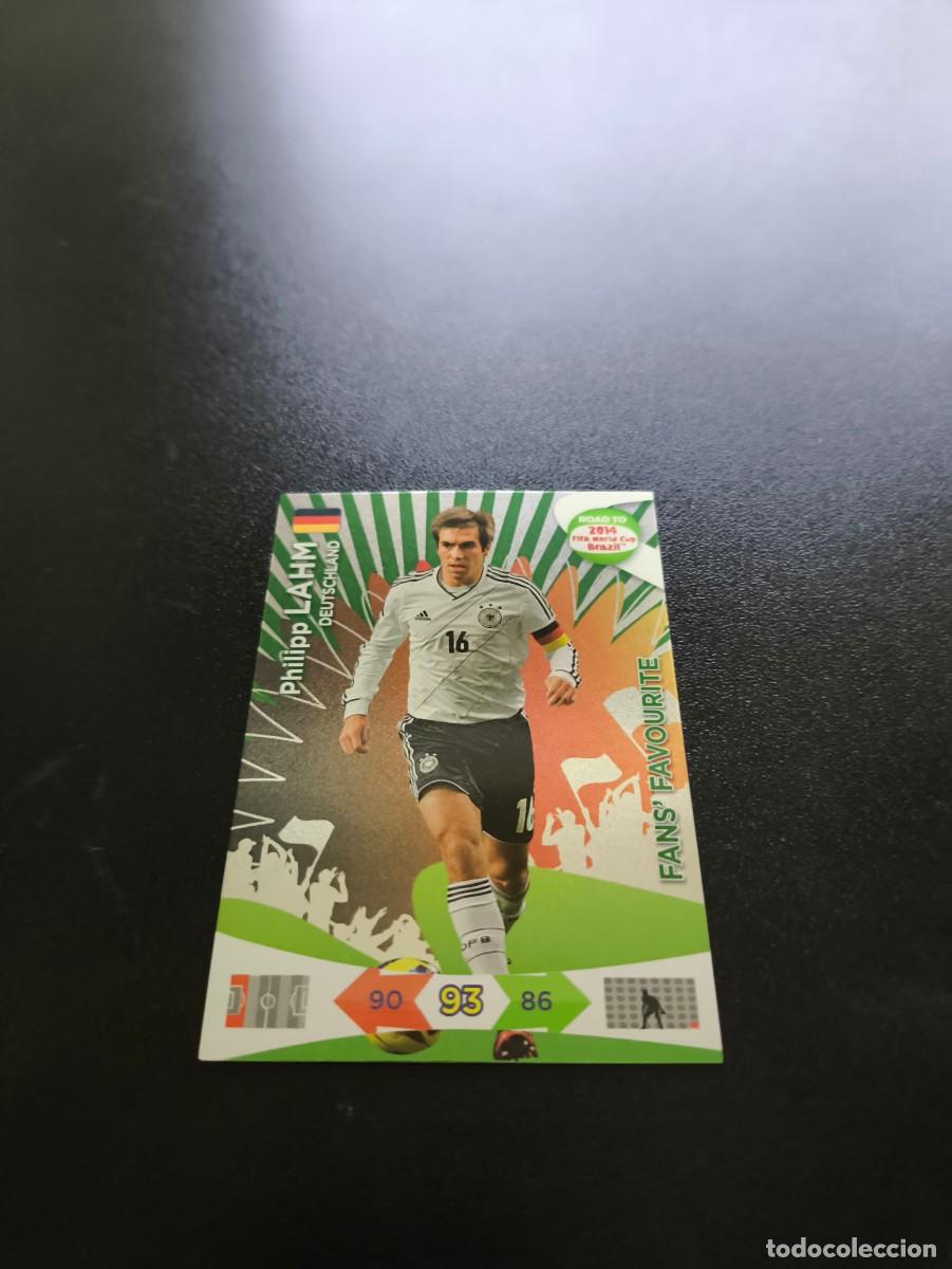Cromos de F&uacute;tbol: Philipp Lahm ALEMANIA FANS FAVOURITE PANINI ADRENALYN ROAD TO WORLD CUP MUNDIAL BRASIL 2014 N LIGA
