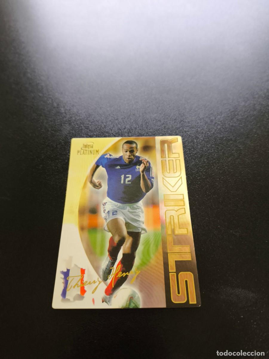 Cromos de F&uacute;tbol: 6 THIERRY HENRY FRANCIA FRANCE STRICKERS FUTERA WORLD CUP FOOTBALL 2003 2004 NO PANINI LIGA ESTE