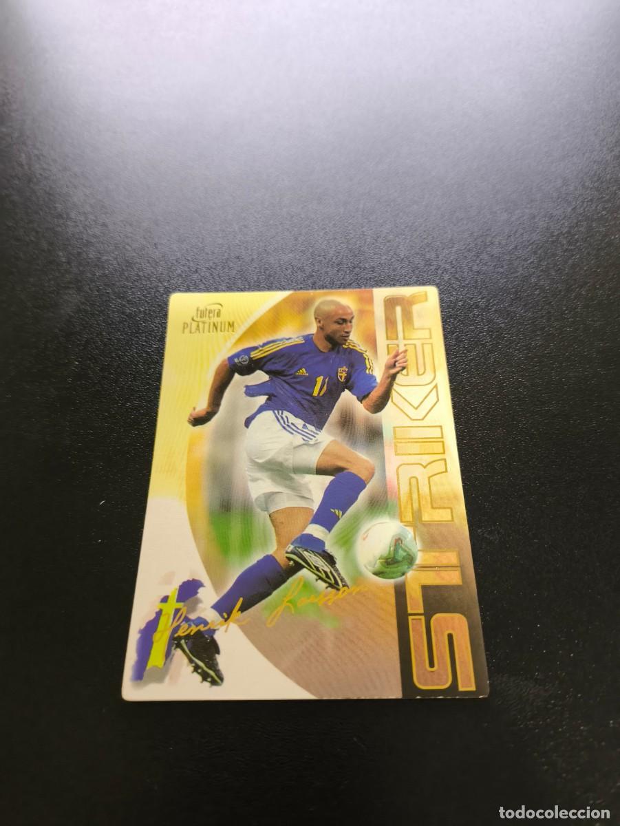 Cromos de F&uacute;tbol: 11 HENRIK LARSSON SUECIA SWEDEN STRICKERS FUTERA WORLD CUP FOOTBALL 2003 2004 NO PANINI LIGA ESTE